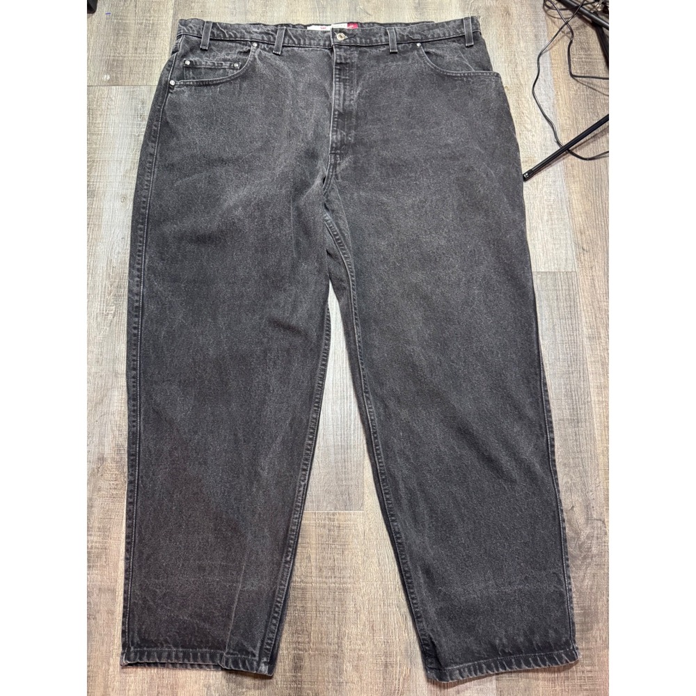 Levis Signature 545 Loose Fit Jeans Mens 46x30 Black Vintage gold Tab 545-0260